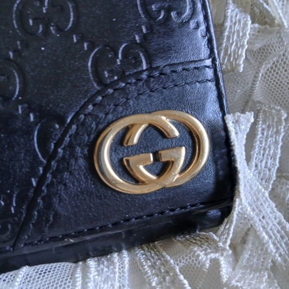 Gucci Black Leather Wallet - Picture 2 of 11